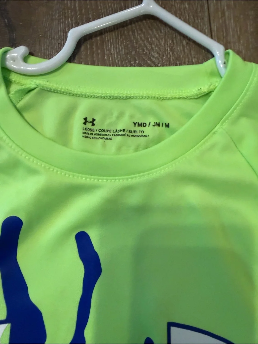 Under Armour Neon Lime Green/highlighter yellow Boys' Graphic Performance Tees